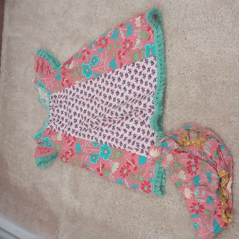 Matilda Jane Dress and Bloomer set